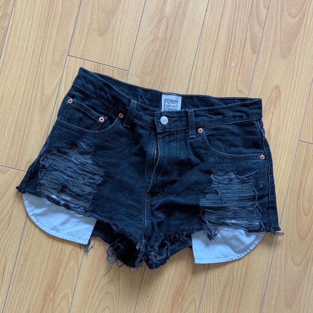 LF black shorts